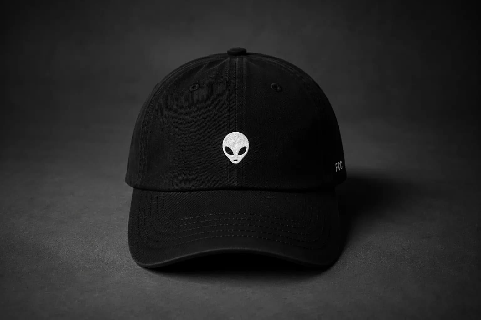 First Contact Club cap with alien symbol